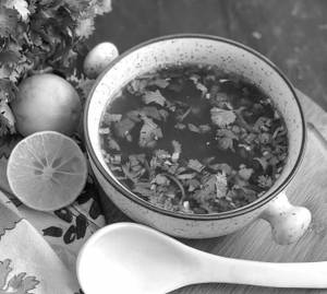Lemon Coriander Soup