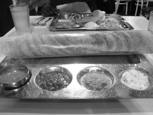 Veg Masasla Paneer Dosa