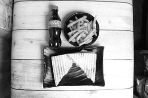 Chicken Sandwich + French Fry + Coke 250ml