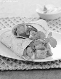 Paneer Tikka Roll