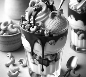 Cashew Fudge Sundae 