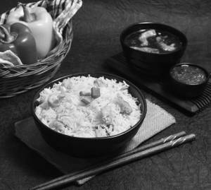 Chicken Chilli Rice (With Gravy)