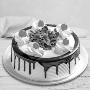 Eggless Black Forest Cake (1 Pound)