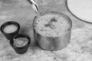 Dal Khichdi With Achar N Desi Ghee