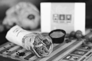 Masala Soya Chaap Roll (9inch)