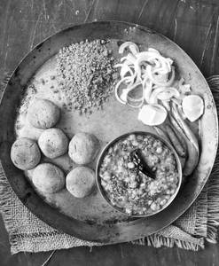 Dal bati churma