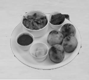 Baati Sattu 4 Pcs + Chokha