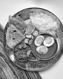 Egg thali