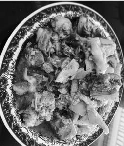 Pork with Fermented Bamboo Shoot Thali