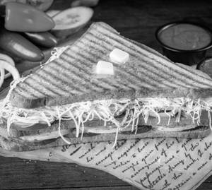 Corn cheese sandwich