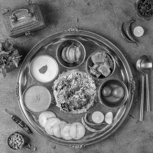 Paneer Biryani Thali