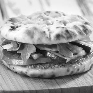 Veg Cheese Naan Sandwich 