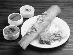 Onion Masala Dosa 