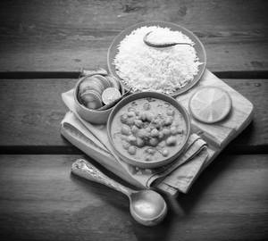 Chole With Rice