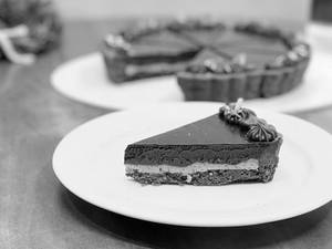 Chocolate Pistachio Tart