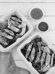 Ponzu Chicken Salad