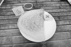 Plain Coconut   Dosa