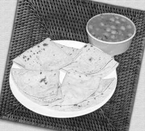 Chana Masala With 5 Roti Combo