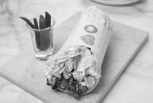 Bombay Chicken Shawarma Roll