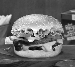 Chicken Chilli Lava Burger