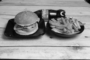 Veg Burger Combo 
