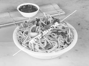 Veg Hakka Noodles