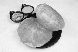 Puri  Sukka Bhaji