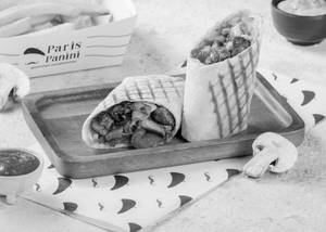 Roasted Mushroom & Veggies Wrap