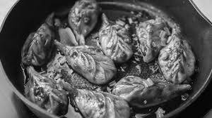 Chilli chicken momos [8 pcs]