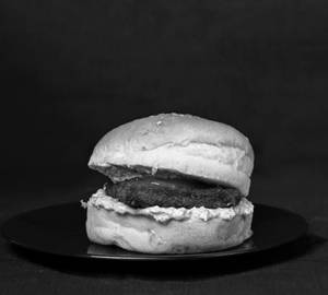 Spicy fish burger                               