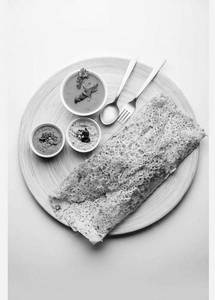 Rawa Onion Masala Dosa