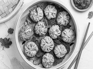 Paneer Dumplings Steamed