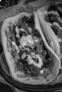 Paneer Tikka Shawarma-Roll