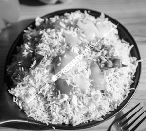 Egg Chilly Garlic Rice