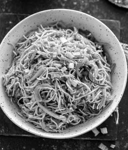 Schezwan Veg Hakka Noodles