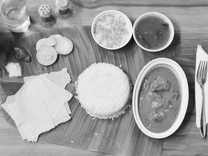 Chicken Curry Meals With White Rice