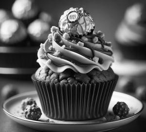 Ferrero Rocher's Cupcake 