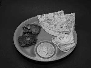 Mutton Kebab Paratha