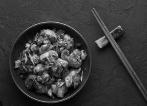 Mushroom Chilly Dry [500 Ml]
