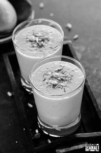 Dry fruit lassi