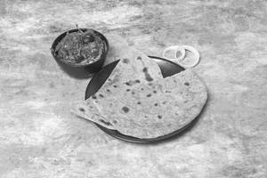 Butter Roti (2pcs) + Chettinad Chicken Masala Mini