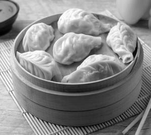 Chicken Steamed Momos (6 Pcs)
