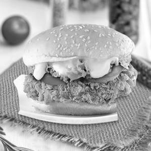 Crispy Chicken Burger                                         