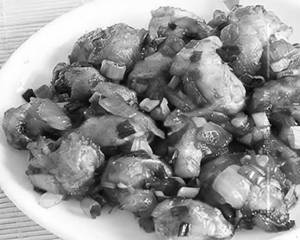 Mushroom manchurian dry