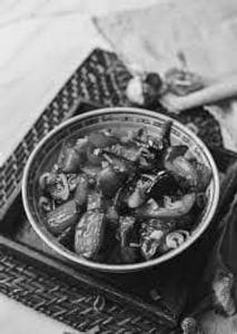 Stir fried egg plant