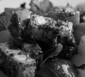 Grilled Paneer With Sautaeed Vegetables