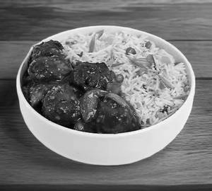 Veg Manchurian Rice                               