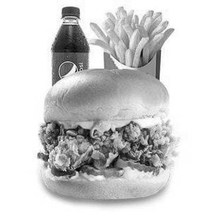 Chicken Zinger Burger (Combo)