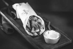 Chicken Hummus Shawarma