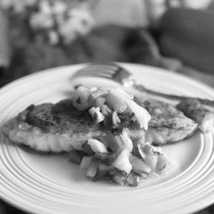 Pan Seared Red Snapper Fish Fillet 8oz